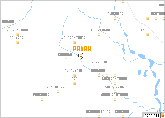 map of Padaw