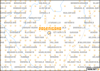 map of Padenigama