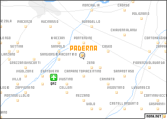 map of Paderna