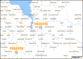 map of Paderne