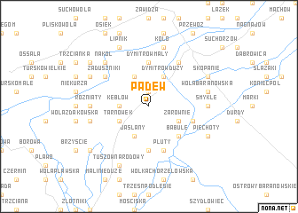 map of Padew