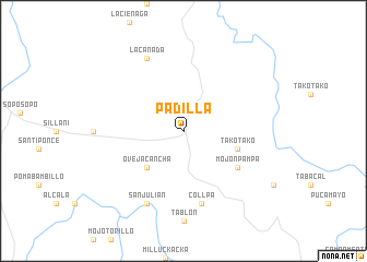 map of Padilla