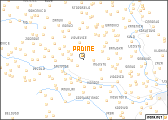 map of Padine