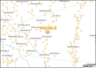 map of Pādiwāla