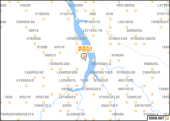 map of Padi