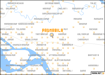 map of Padmabila