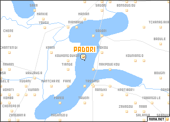 map of Padori