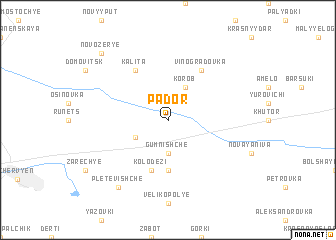 map of Pador