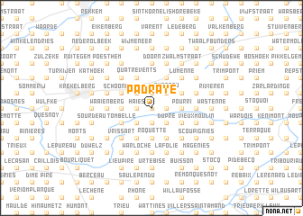 map of Padraye