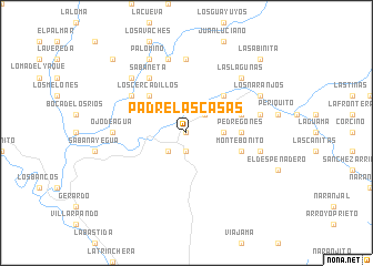 map of Padre Las Casas