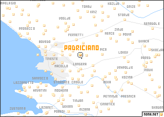 map of Padriciano