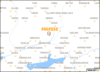 map of Padroso