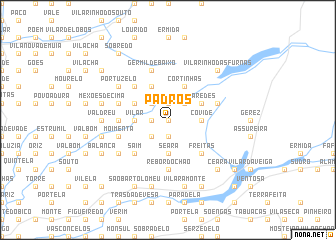 map of Padrós