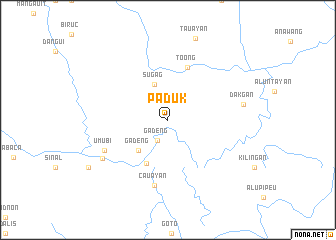 map of Paduk