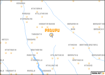 map of Padupu