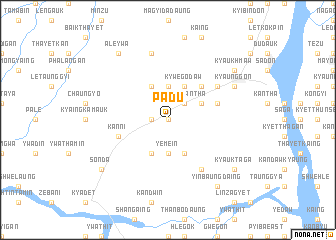 map of Padu