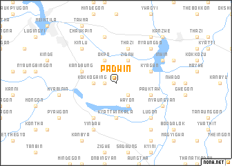 map of Padwin