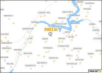 map of Paech\