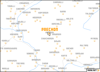 map of Paech\