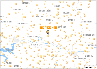 map of Paegam-ni