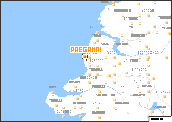 map of Paegam-ni