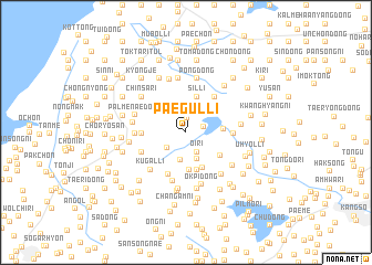 map of Paegul-li