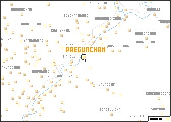 map of Paegunch\