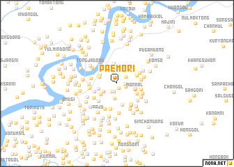 map of Paemŏri