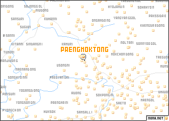 map of Paengmok-tong