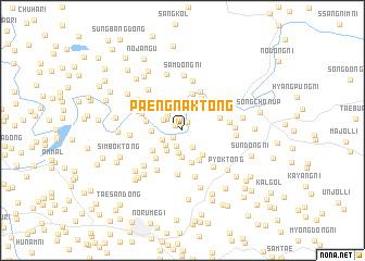 map of Paengnak-tong