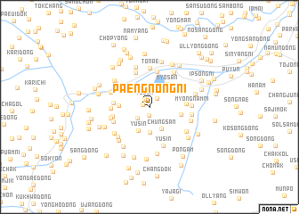 map of Paengnong-ni
