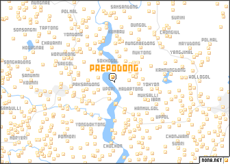 map of Paep\