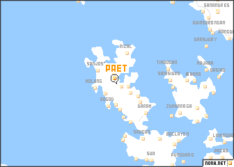map of Paet