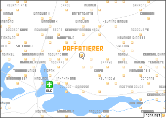 map of Paffa Tiérèr