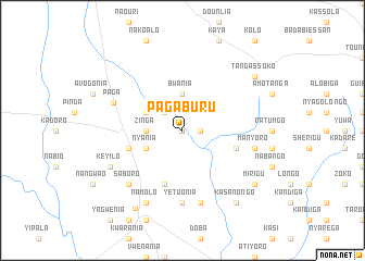 map of Paga Buru