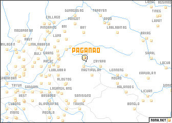 map of Paganao