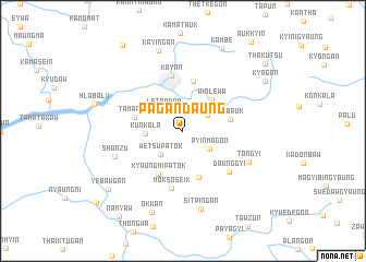 map of Pagandaung