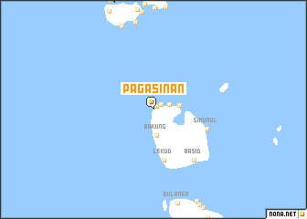 map of Pagasinan