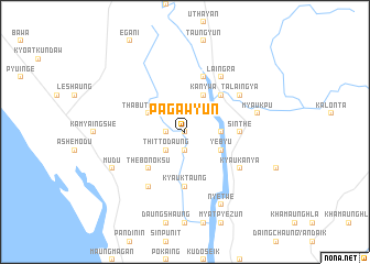 map of Pagawyun