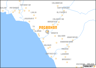 map of Pagbahan