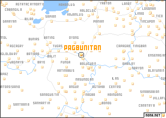 map of Pagbunitan