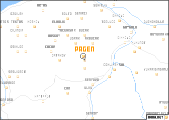 map of Pagen