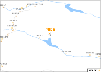 map of Page