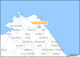 map of Pagirikan