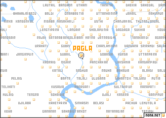 map of Pāgla