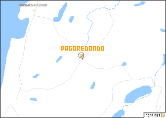 map of Pago Redondo