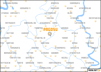 map of Pagosu