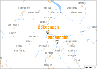 map of Pagsangan