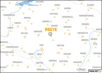 map of P\