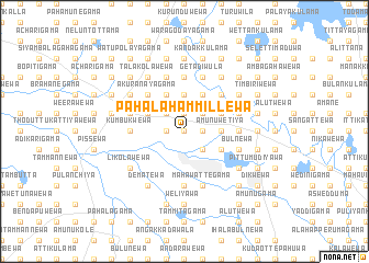 map of Pahala Hammillewa